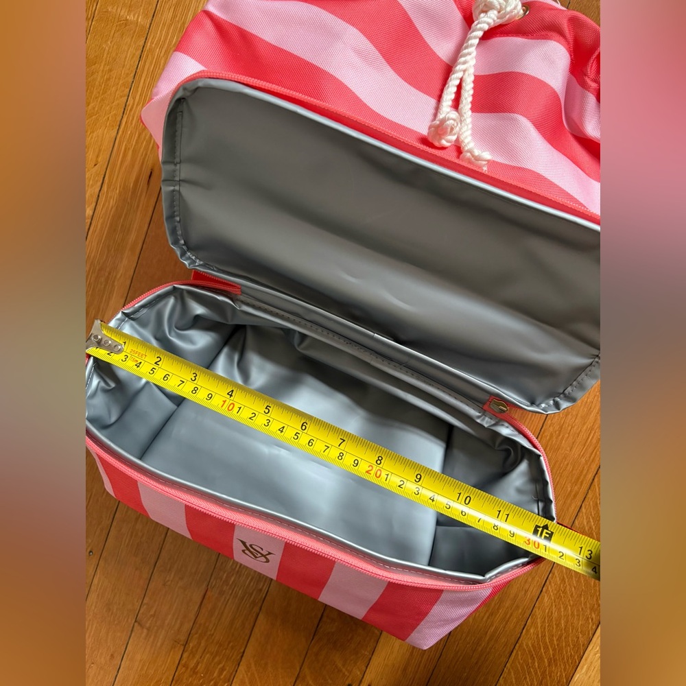 Victoria's Secret Pink Striped Backpack - Picture 5 of 5
